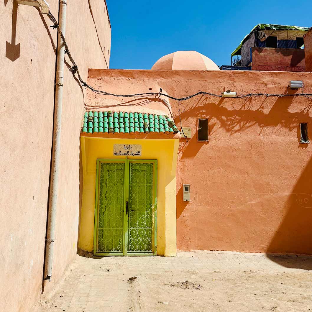 Colorful Door Marrakesh
