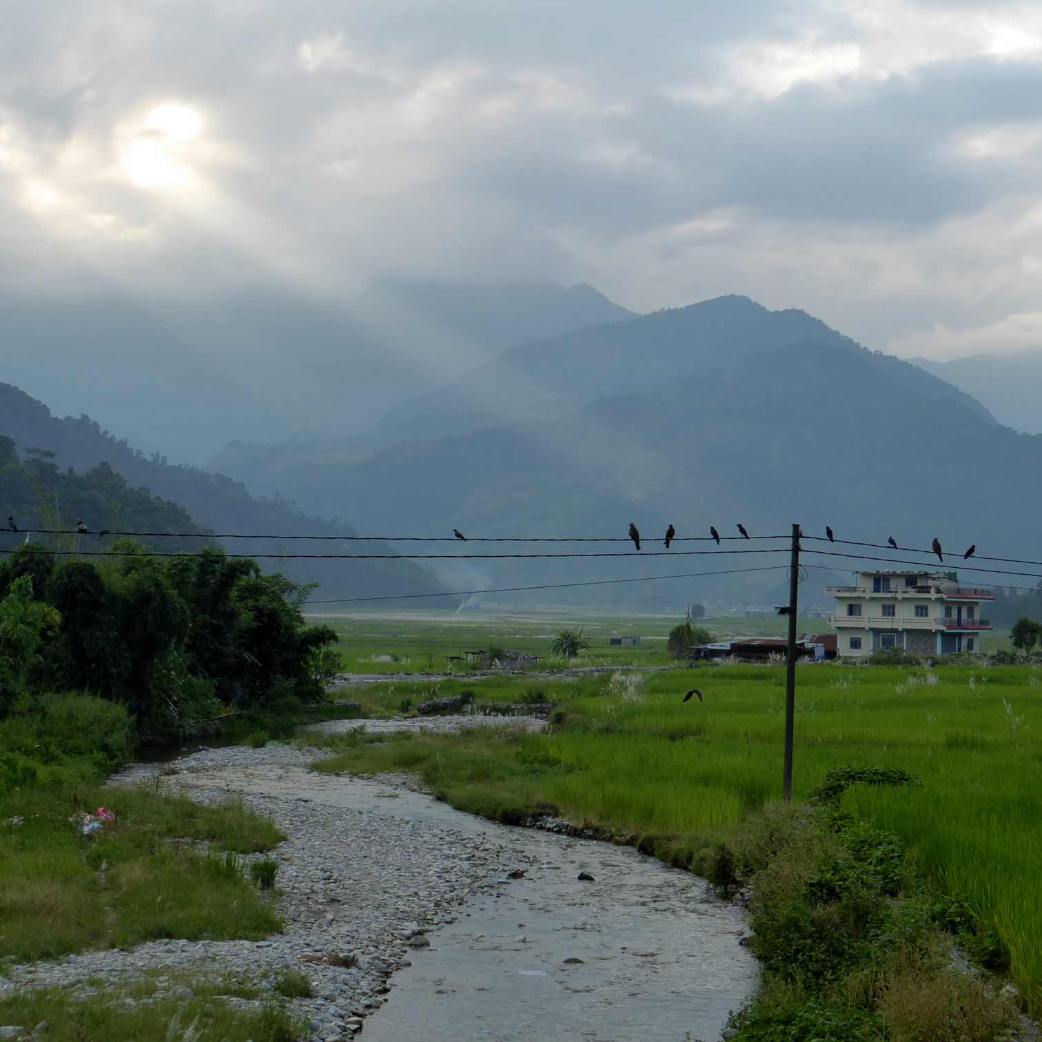 Nepal landscape Pokhara