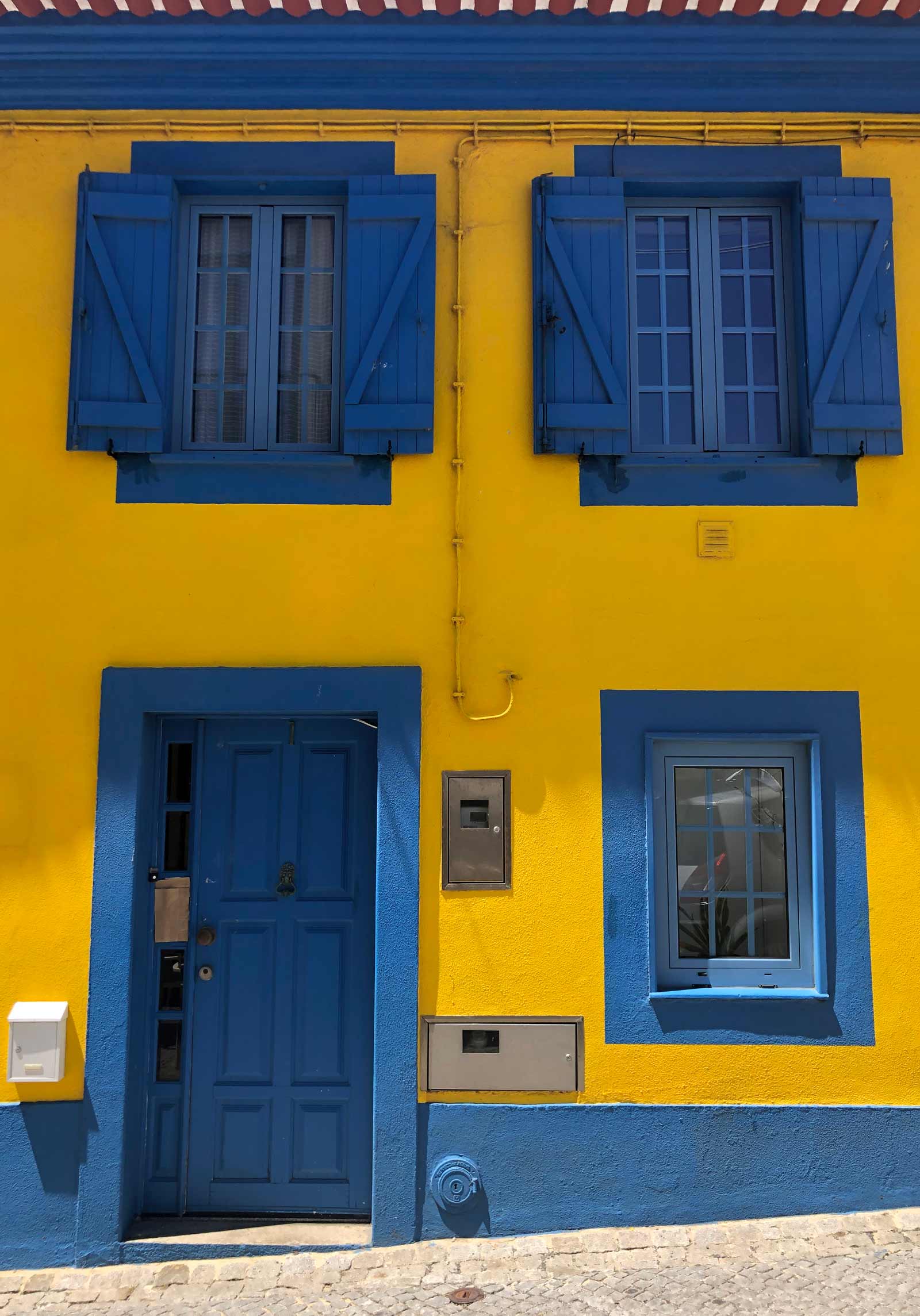 Portugal Yellow Building